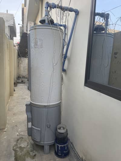 nasgas electric+gas geyser like new