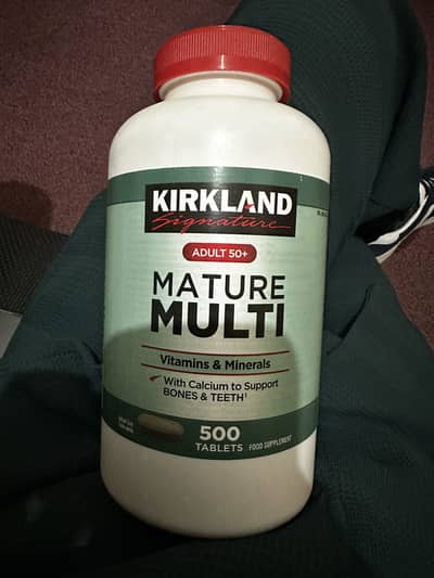Kirkland Signature Mature Multi – Adult 50+ Vitamins & Minerals