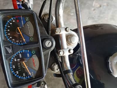 I am selling my honda 125 with biomatric poky per ha