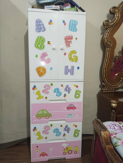 Kids Storage Cabinet / Wardrobe – Colorful & Spacious