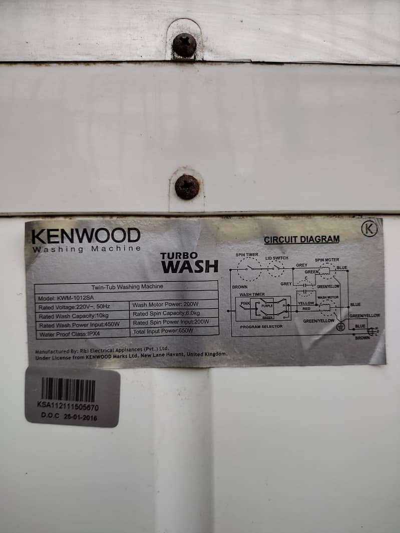 Washing Machine 1