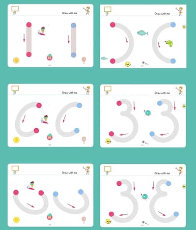 A4 Kids Educational Tracing Book - 64 Pages Reusable Writing & Drawing