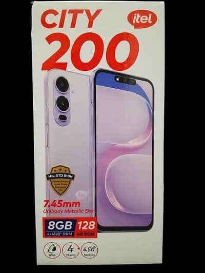 Itel City 200 8GB | 128GB | PTA Approved with Box