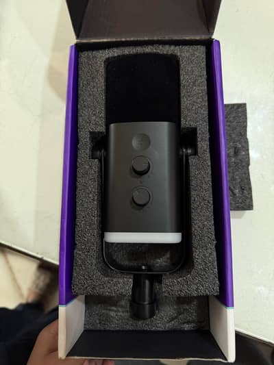 FIFINE AM8 Dynamic Microphone USB XLR for Gaming & Streaming RGB Light