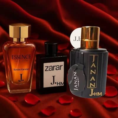 J. Fragnanaces Pack of 3 - Janan Zarar Essence - 100% Original