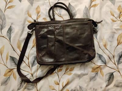 Leather Laptop Bag