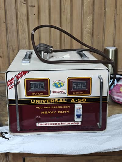 Original Universal A-50 voltage stabilizer 5000 watts