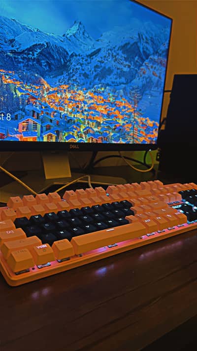 SADES K10 Mechanical Gaming Keyboard | Blue Switches | LED Backlit