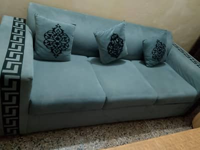 6 seater sofa set with brand new condition