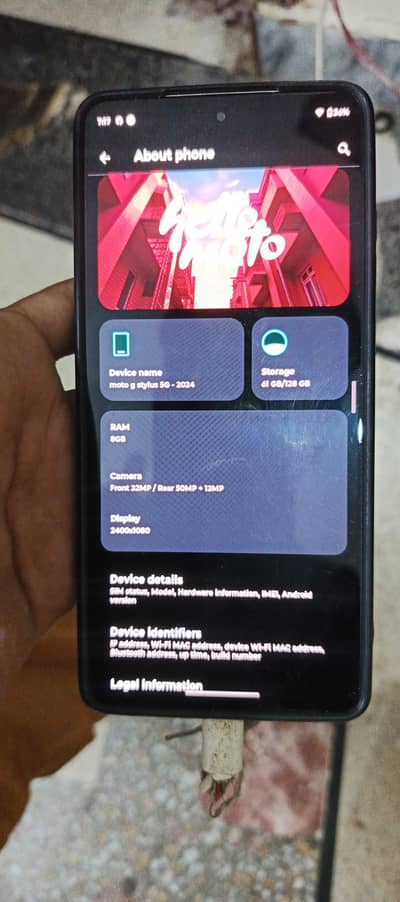 moto g staylus 5 g 2024 sim locked