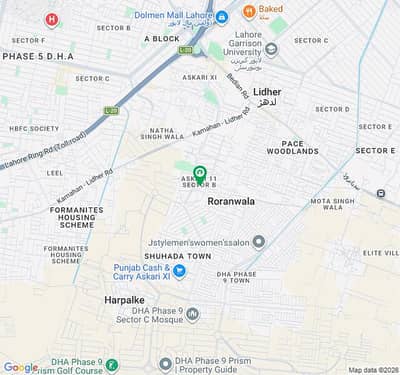 10 Marla Flat For Rent Location Askari XI Sector B Lahore.