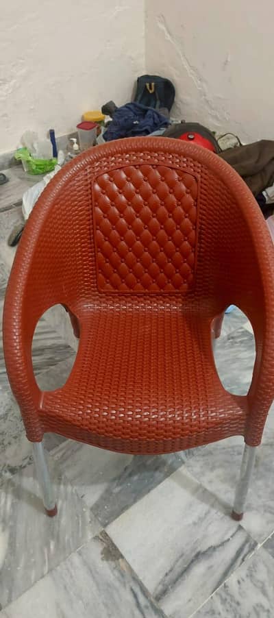 Brand new plastic chair table set for sale