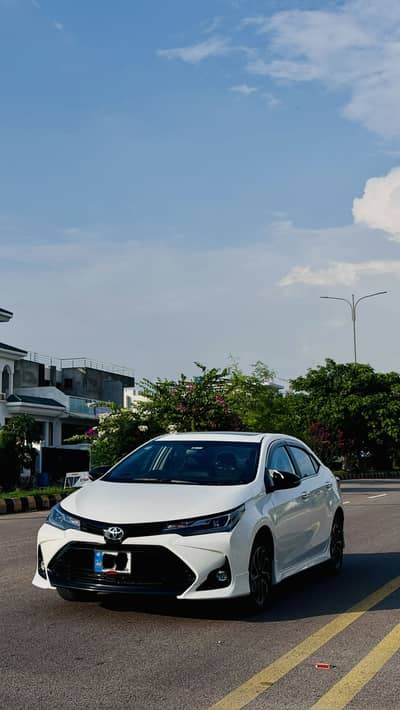 Toyota Corolla Altis X 1.8 Grande 2025 Black interior