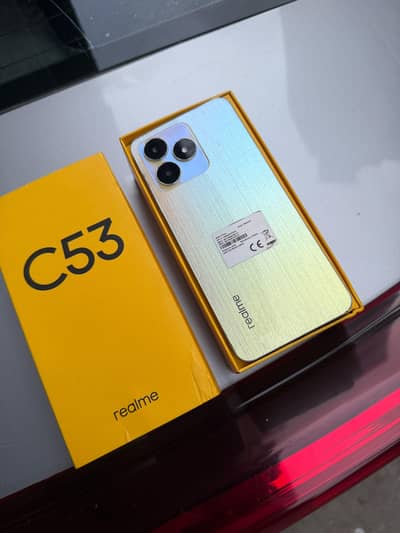 Realme C53 RAm 6/128 with box all ok