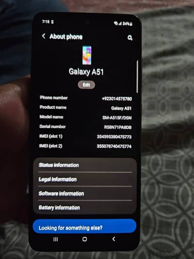 Samsung Mobile A51