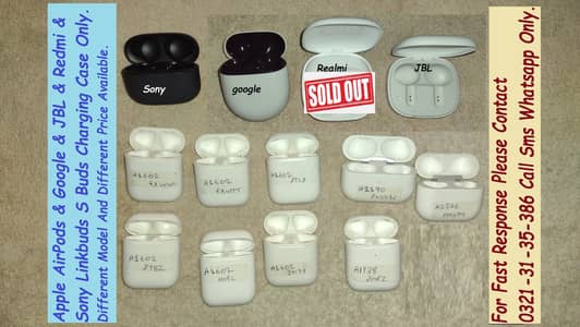 sony google apple airpods original charging case available