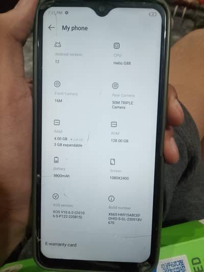 Infinix Note 11 03026595800