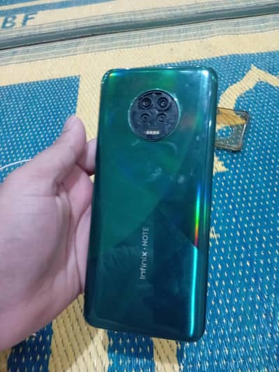 Infinix Note 7 (6_128) only mobile with Id Card copy