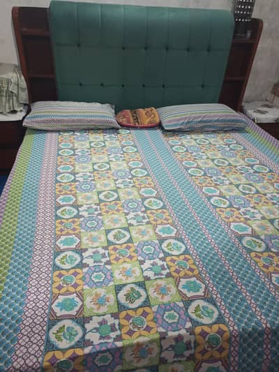 Bed set Aish wood