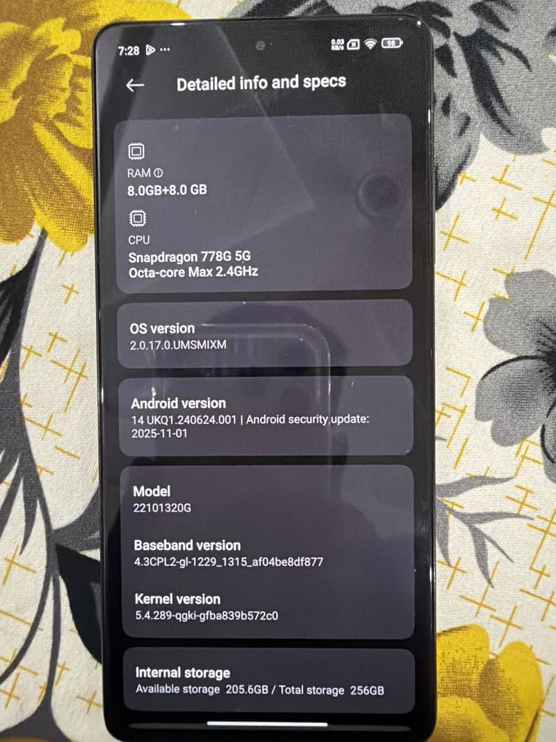 Poco x5 pro non pta 6