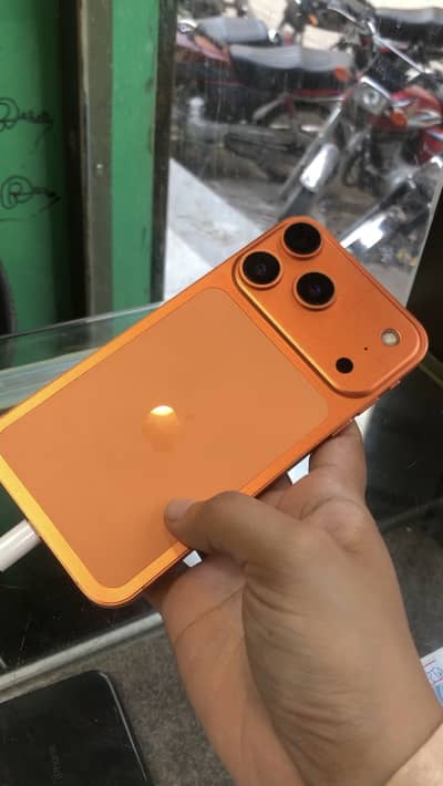 iPhone XR converted to 17 Pro Max