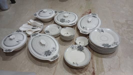 8 Person Glass Kitchen Set – SZSS Melamine Ware