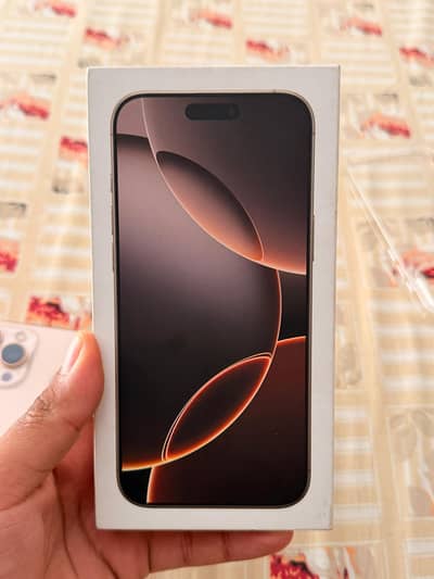 Apple iPhone 16 Pro max physical + Esim