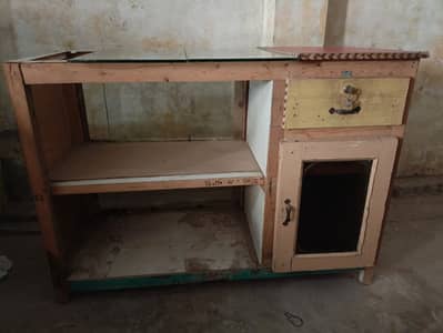 Wood counter