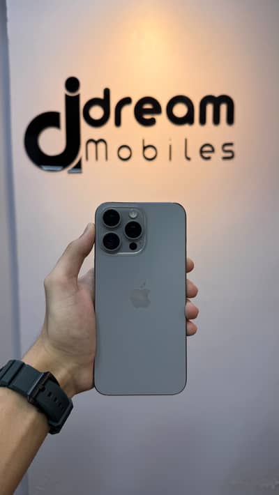 iPhone 15 Pro Max PTA APPROVED 98% HEALTH 512GB