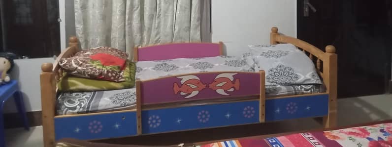 single bed wood