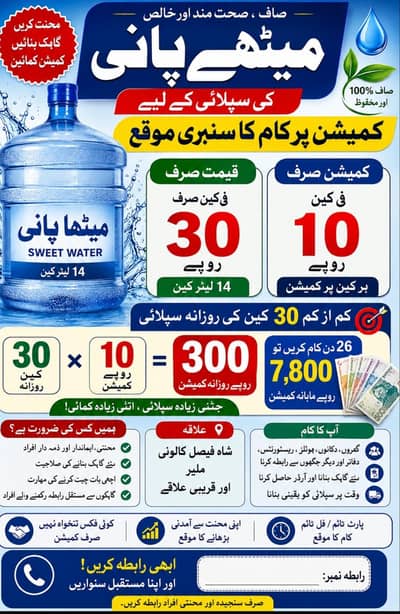 Supply of Sweet Water