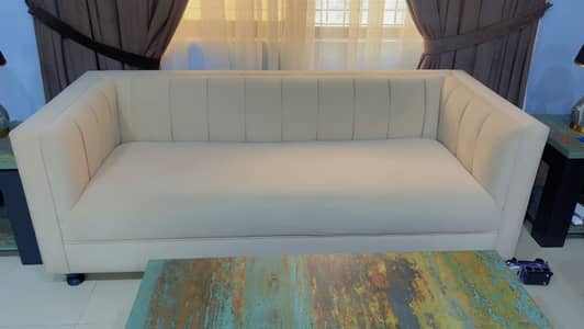 5-Seater Custom made Sofa Set in Premium Turkish Velvet (1 Year Used)