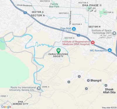 10 Marla Plot For Sale In Zaraj Housing Scheme Islamabad