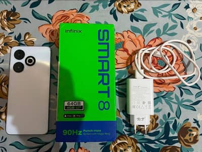 Infinix Smart 8 full box 4/64