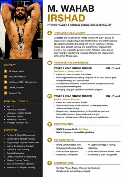fitness trainer