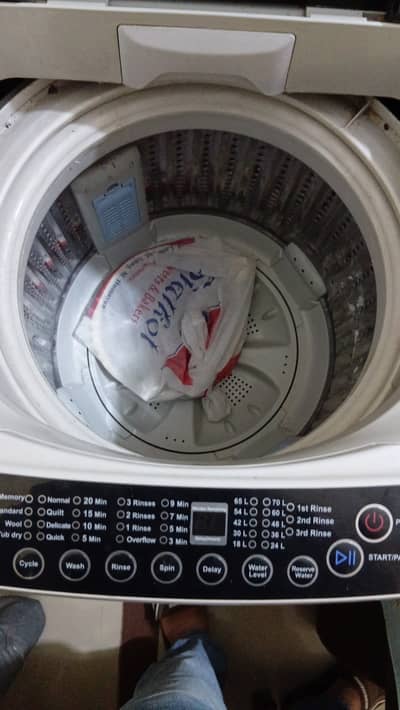 Haier washing machine automatic