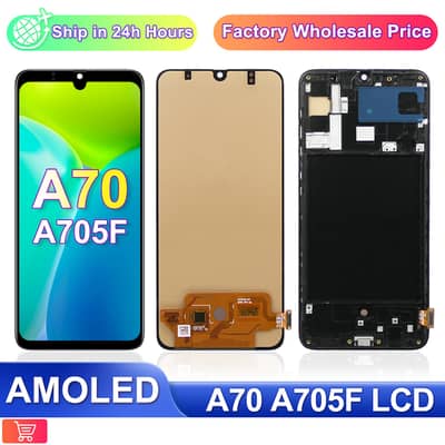 Samsung a70 OLED panel with frame