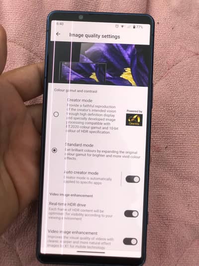 Sony Experia 5 mark 4