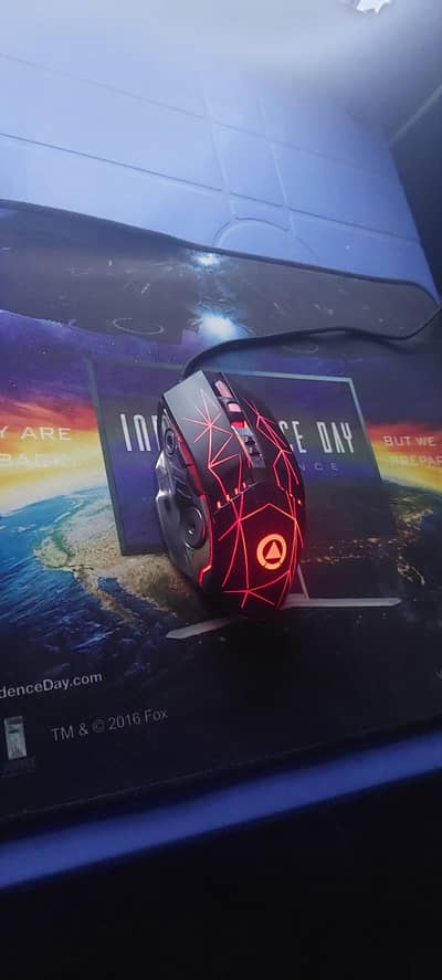 gaming keybord membrane and 6 button mouse combo with free mouse pad