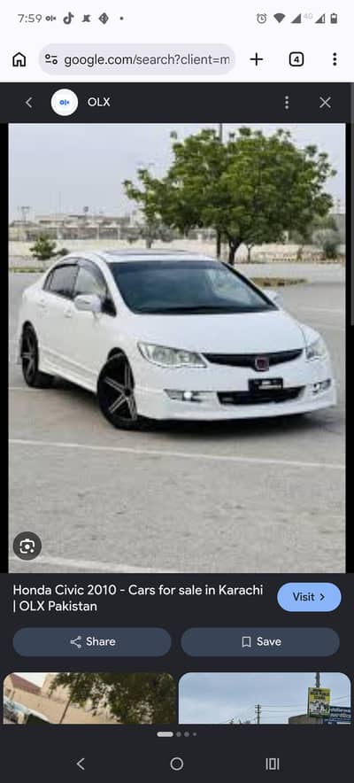 Honda Civic VTi Oriel Prosmatec 2010