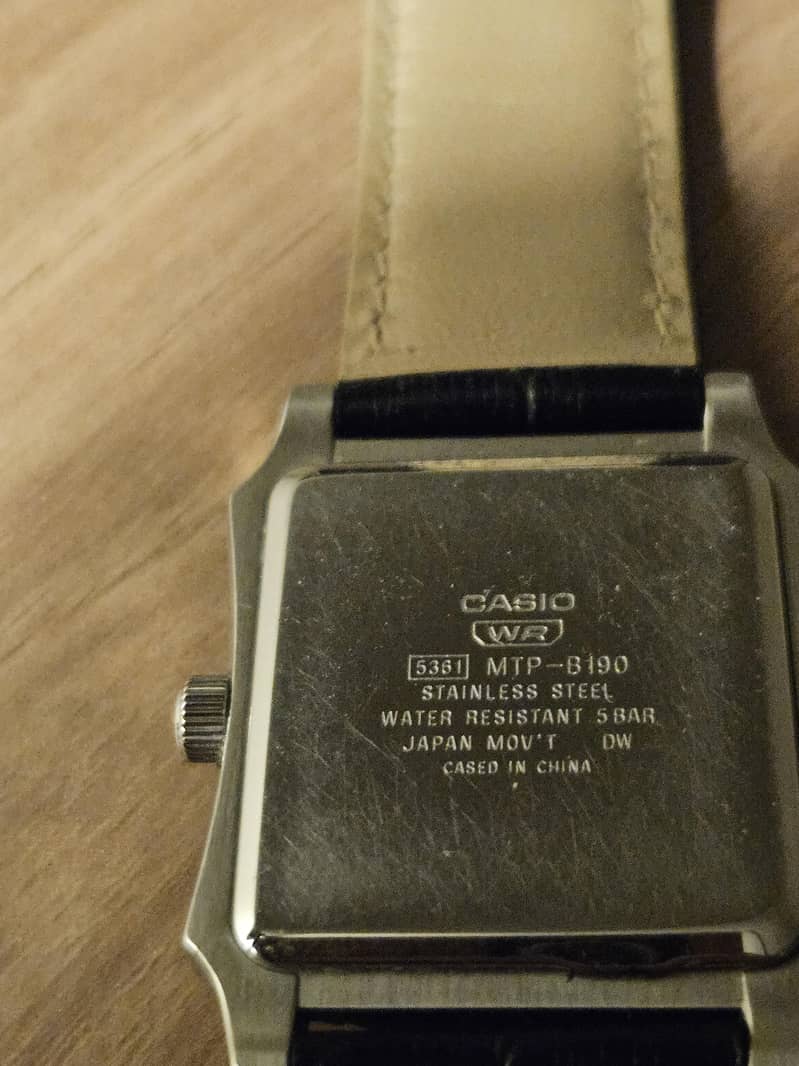 casio tank 1