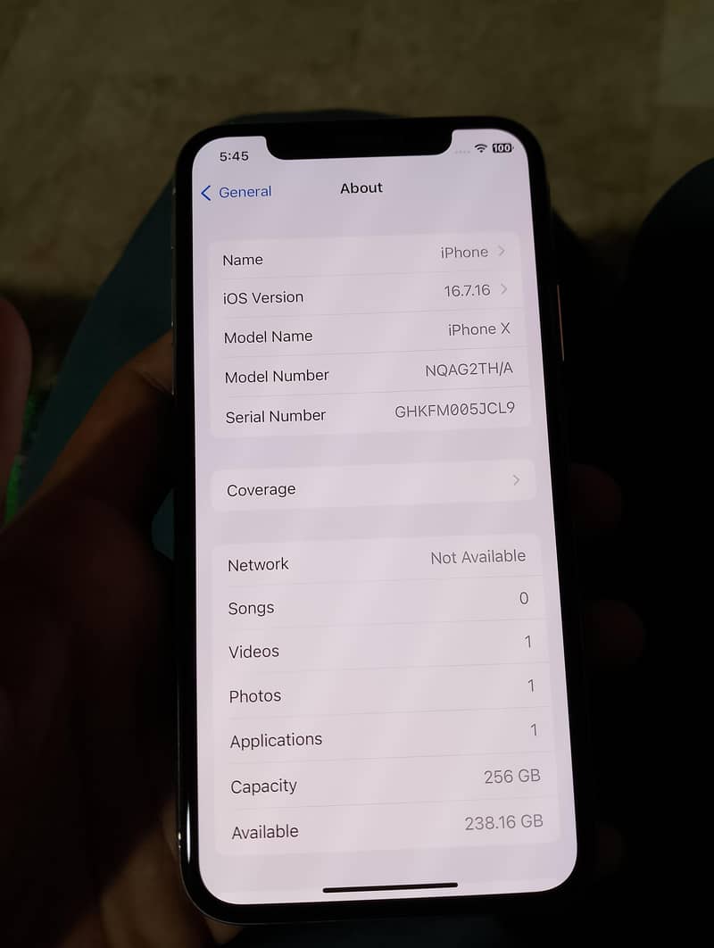 Apple iPhone X 8