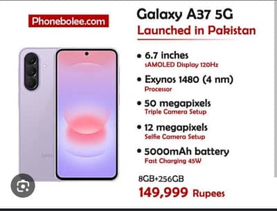 Samsung Mobile A37