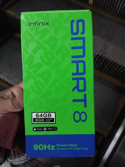 Infinix smart 8 only box
