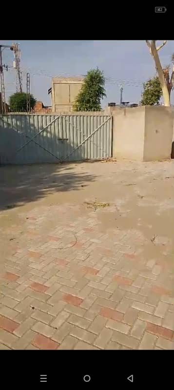3.5 Kanal Warehouse Hall For Rent Chung Multan Road Lahore