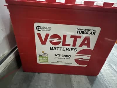 Volta - VT-1800 Batteries within warranty