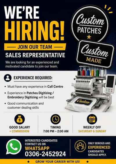 Sales Executive Required | Good Salary + Commission