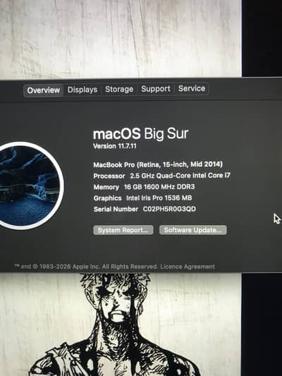 MacBook Pro 2014 ( 15 Inch ) for Sale Urgent