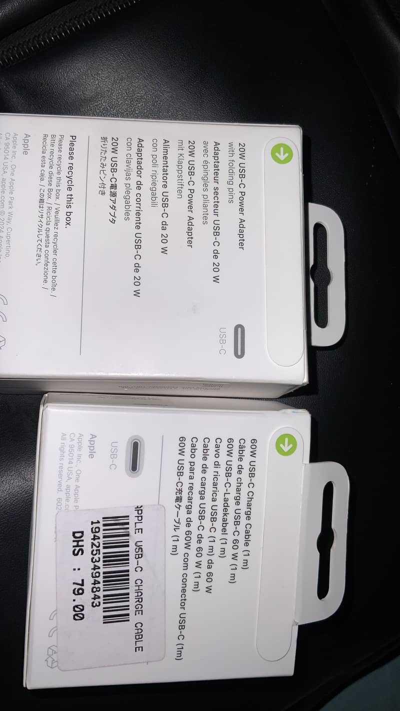 Original adapter original cable time 1