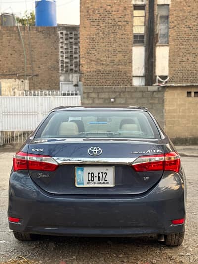 Toyota Altis Grande 2014 Bumber to Bumper non accidental